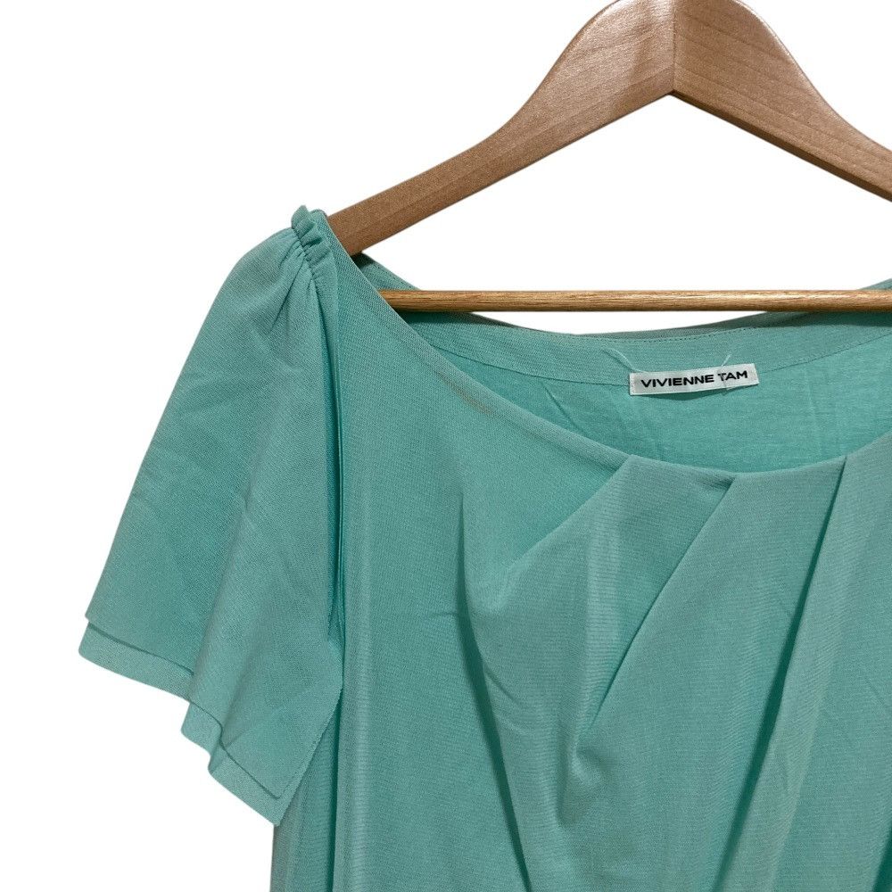 Other Other VIVIENNE TAM Power Net Twist Tuck Blouse Others Tops DUTY FREE for USA Size ONE SIZE - 2 Thumbnail