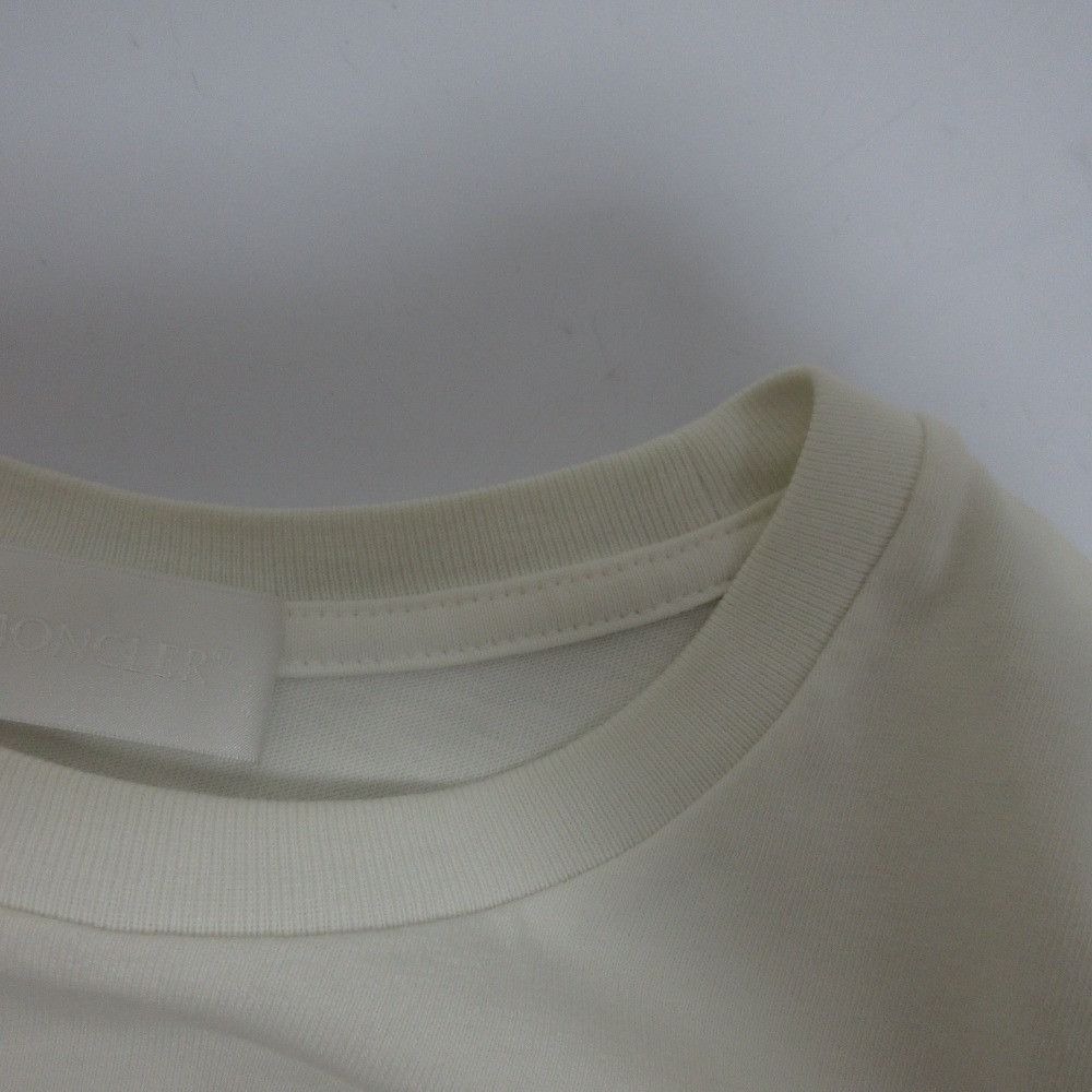 Moncler Moncler Moncler Logo Embroidery Short Sleeve T-shirt Cotton T-Shirts DUTY FREE for USA Size ONE SIZE - 11 Thumbnail