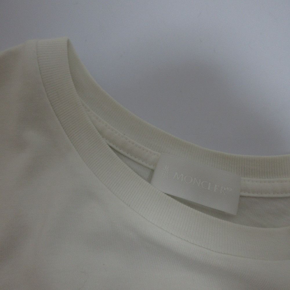 Moncler Moncler Moncler Logo Embroidery Short Sleeve T-shirt Cotton T-Shirts DUTY FREE for USA Size ONE SIZE - 10 Thumbnail