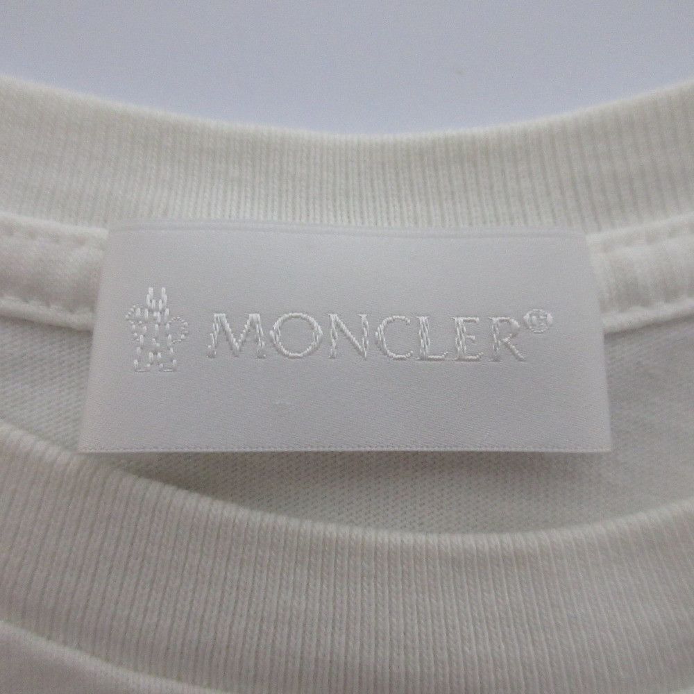 Moncler Moncler Moncler Logo Embroidery Short Sleeve T-shirt Cotton T-Shirts DUTY FREE for USA Size ONE SIZE - 6 Thumbnail