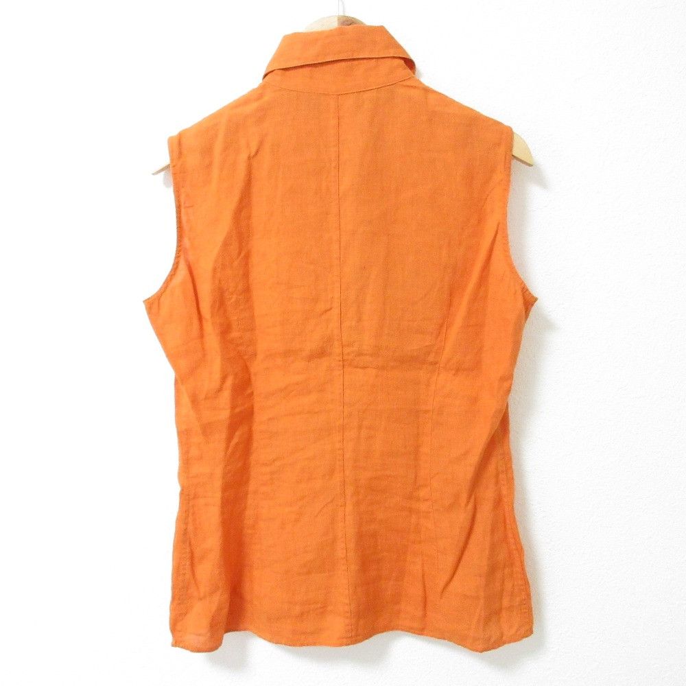 Celine Celine Celine 100% Linen Sleeveless Pullover Shirt Natural Material Tops DUTY FREE for USA Size ONE SIZE - 2 Thumbnail