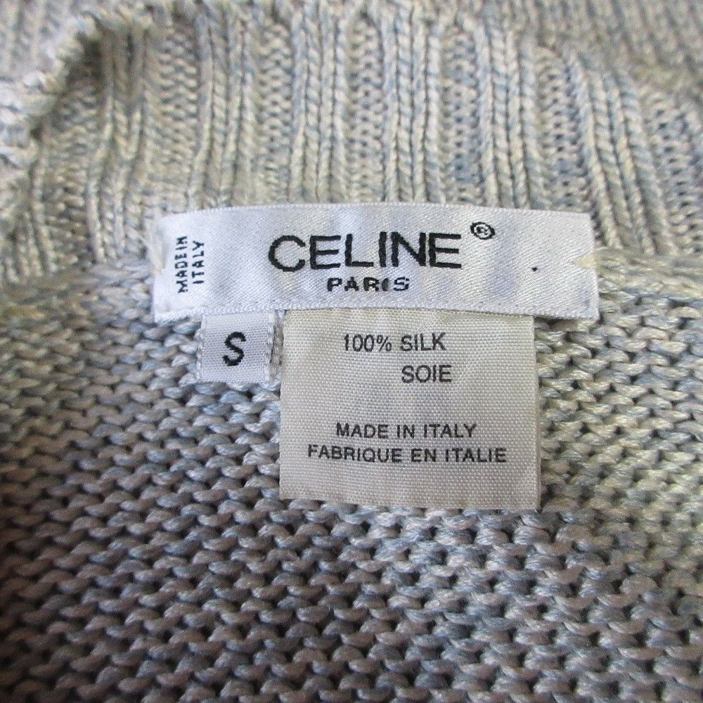 Celine Celine CELINE Silk Knit Top Others Tops DUTY FREE for USA Size ONE SIZE - 4 Thumbnail