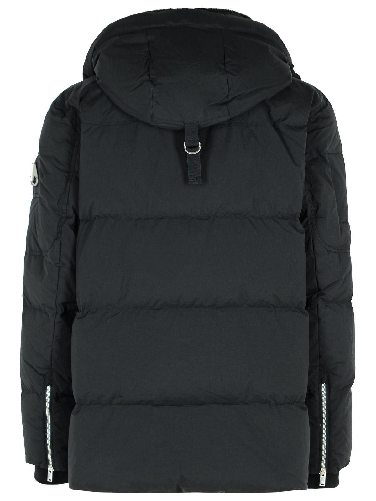 Moose Knuckles MOOSE KNUCKLES 'Everest 3Q' Black Nylon And Cotton Down Jacket Size US XL / EU 56 / 4 - 3 Thumbnail