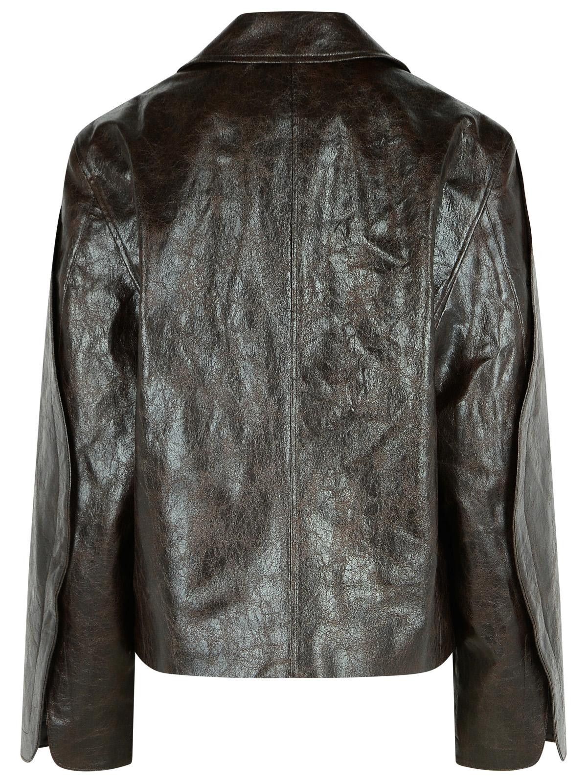 Sefr SEFR 'Keane' Brown Polyester Jacket Size US L / EU 52-54 / 3 - 3 Thumbnail