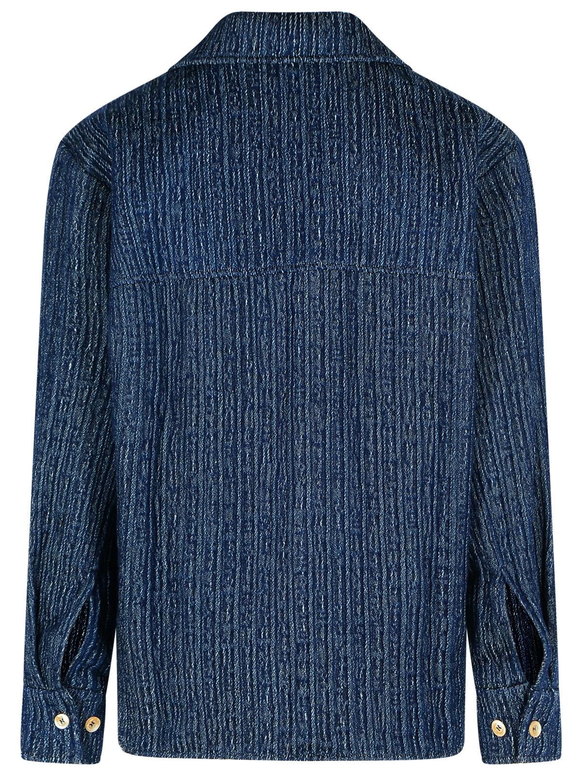 Sefr SEFR 'Wes' Blue Cotton Shirt Size US L / EU 52-54 / 3 - 3 Thumbnail