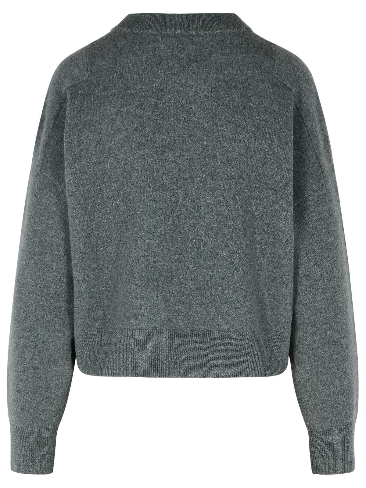 Loulou de Saison LOULOU DE SAISON 'Boxy Miro' Grey Cashmere Sweater Size S / US 4 / IT 40 - 3 Thumbnail