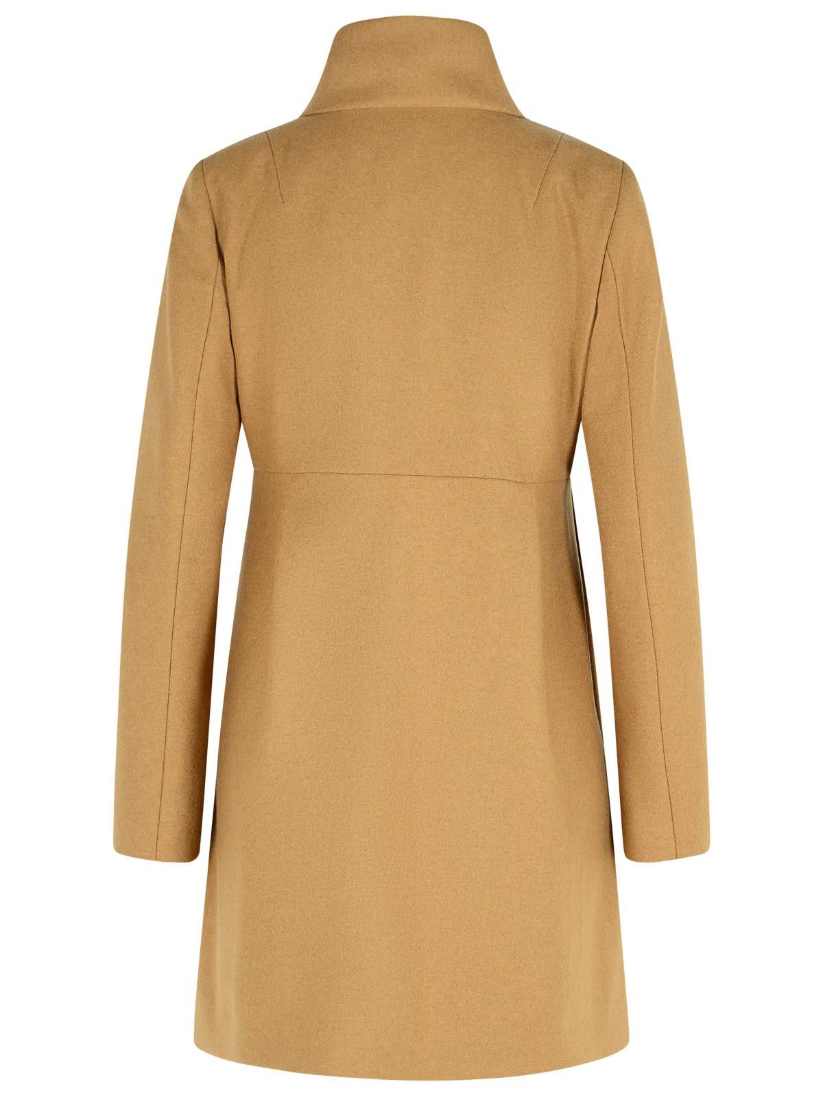 Fay FAY Beige Wool Blend Coat Size L / US 10 / IT 46 - 3 Thumbnail