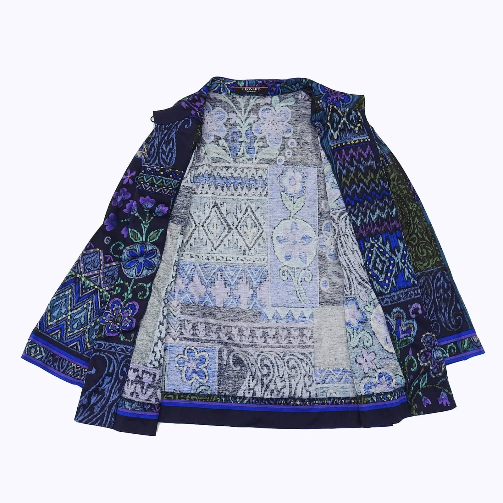 Other Other LEONARD FASHION Long Sleeve Pattern Shirt Others Tops 0339113 DUTY FREE for USA Size ONE SIZE - 4 Thumbnail