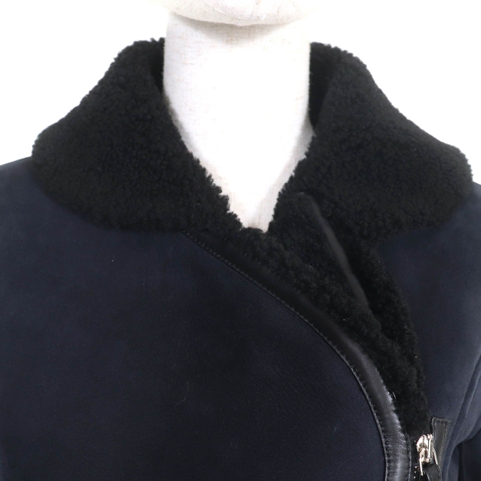 Hermes Hermes Hermes Lamb Fur Shearling Jacket Leather Outerwear DUTY FREE for USA Size ONE SIZE - 4 Thumbnail