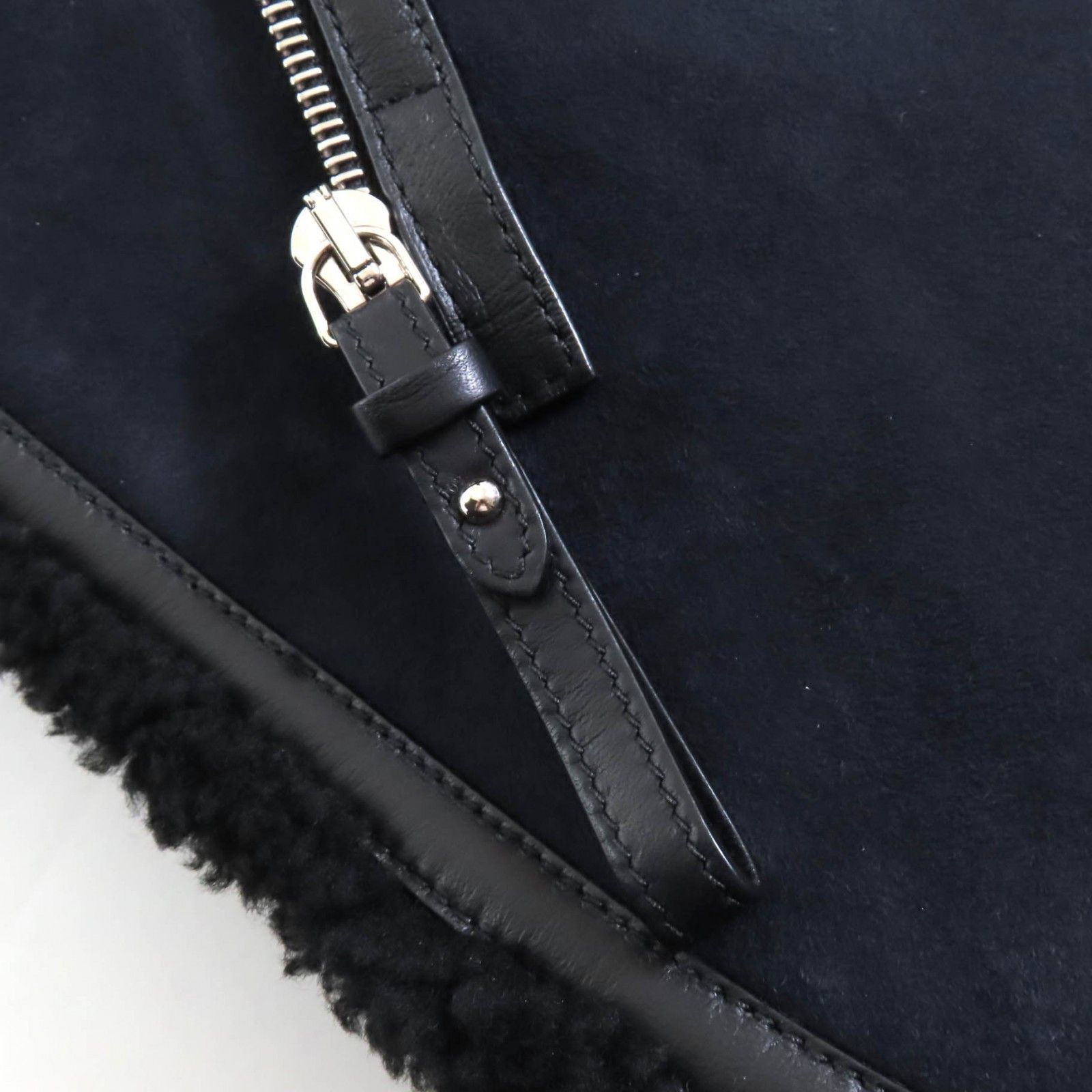 Hermes Hermes Hermes Lamb Fur Shearling Jacket Leather Outerwear DUTY FREE for USA Size ONE SIZE - 13 Thumbnail