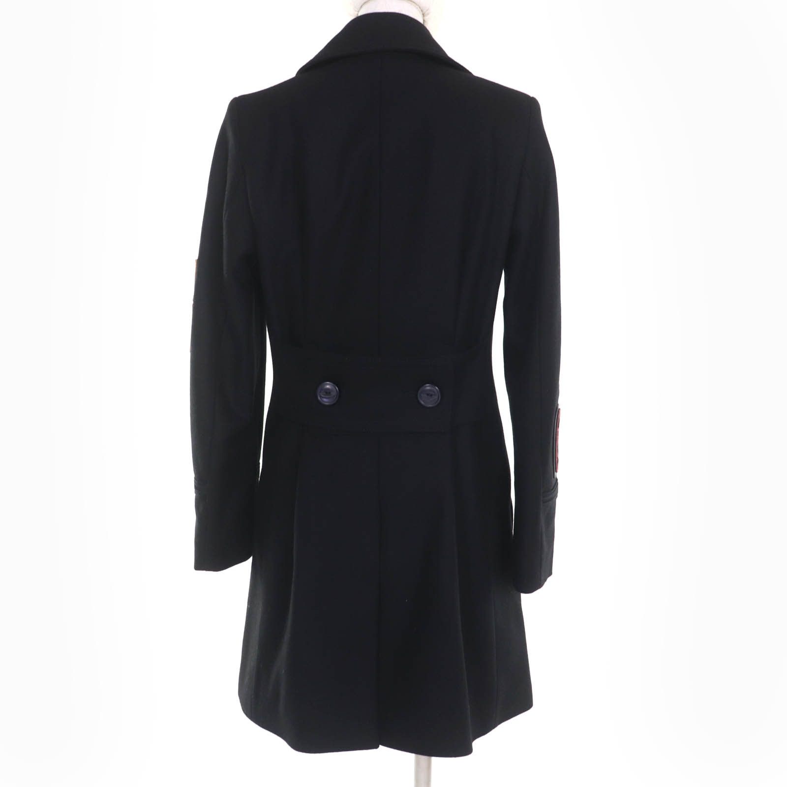 Coach Coach COACH Wool Coat Leather Outerwear DUTY FREE for USA Size ONE SIZE - 3 Thumbnail