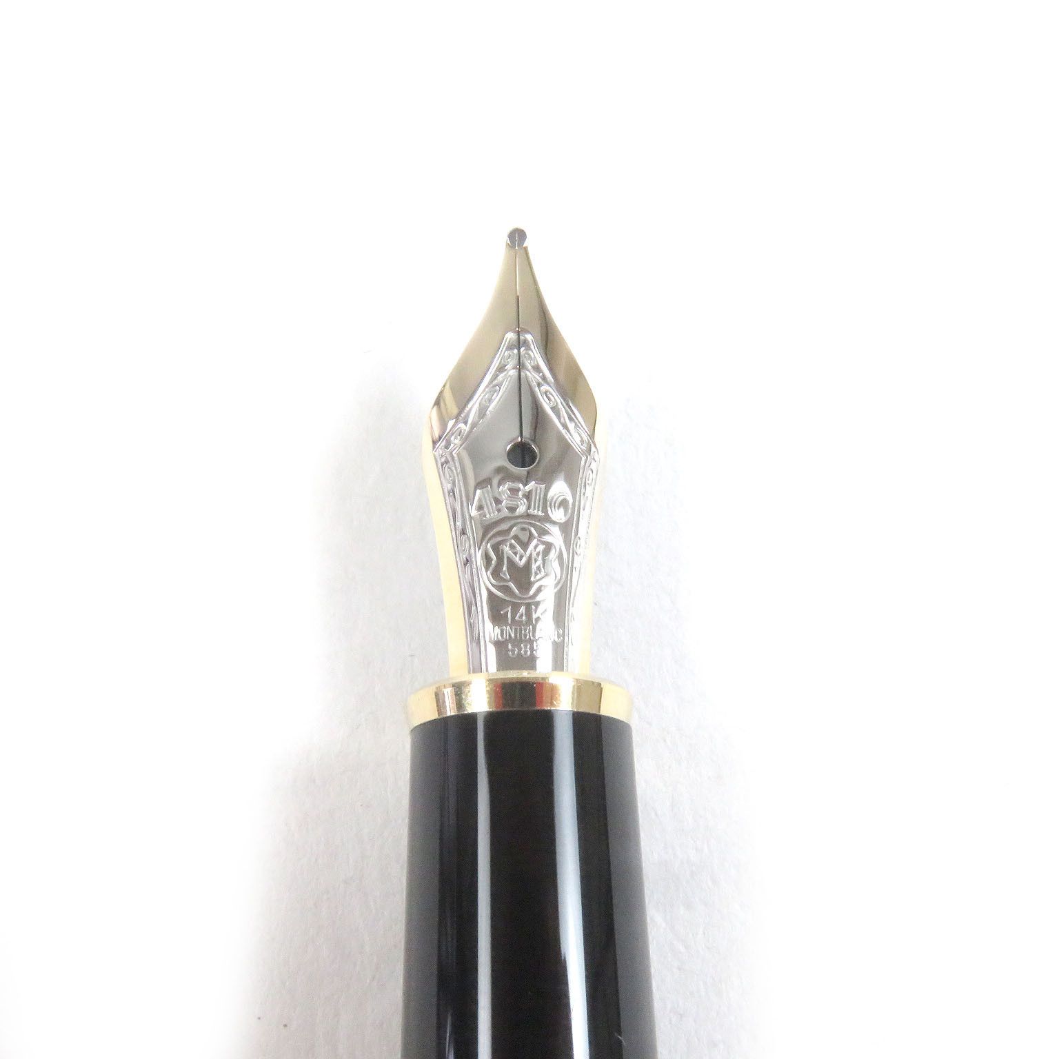 Montblanc Montblanc Montblanc Meisterstück 14K Fountain Pen Metal Pen DUTY FREE for USA Size ONE SIZE - 4 Thumbnail
