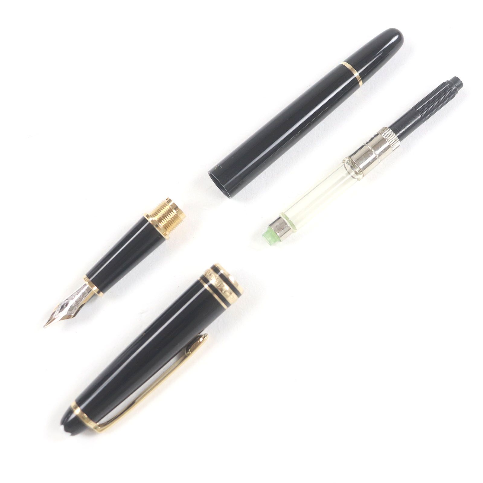 Montblanc Montblanc Montblanc Meisterstück 14K Fountain Pen Metal Pen DUTY FREE for USA Size ONE SIZE - 2 Thumbnail