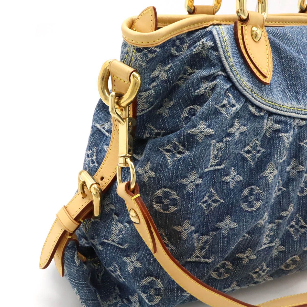 Louis Vuitton Louis Vuitton Louis Vuitton Neo Cabby Monogram 2way Bag Denim Shoulder Bag M95349 DUTY FREE for USA Size ONE SIZE - 7 Thumbnail