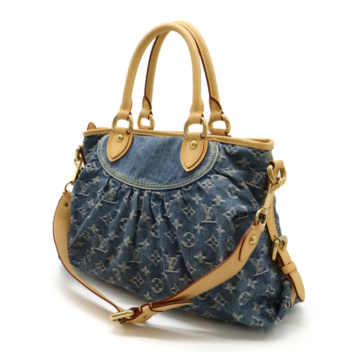 Louis Vuitton Louis Vuitton Louis Vuitton Neo Cabby Monogram 2way Bag Denim Shoulder Bag M95349 DUTY FREE for USA Size ONE SIZE - 2 Thumbnail