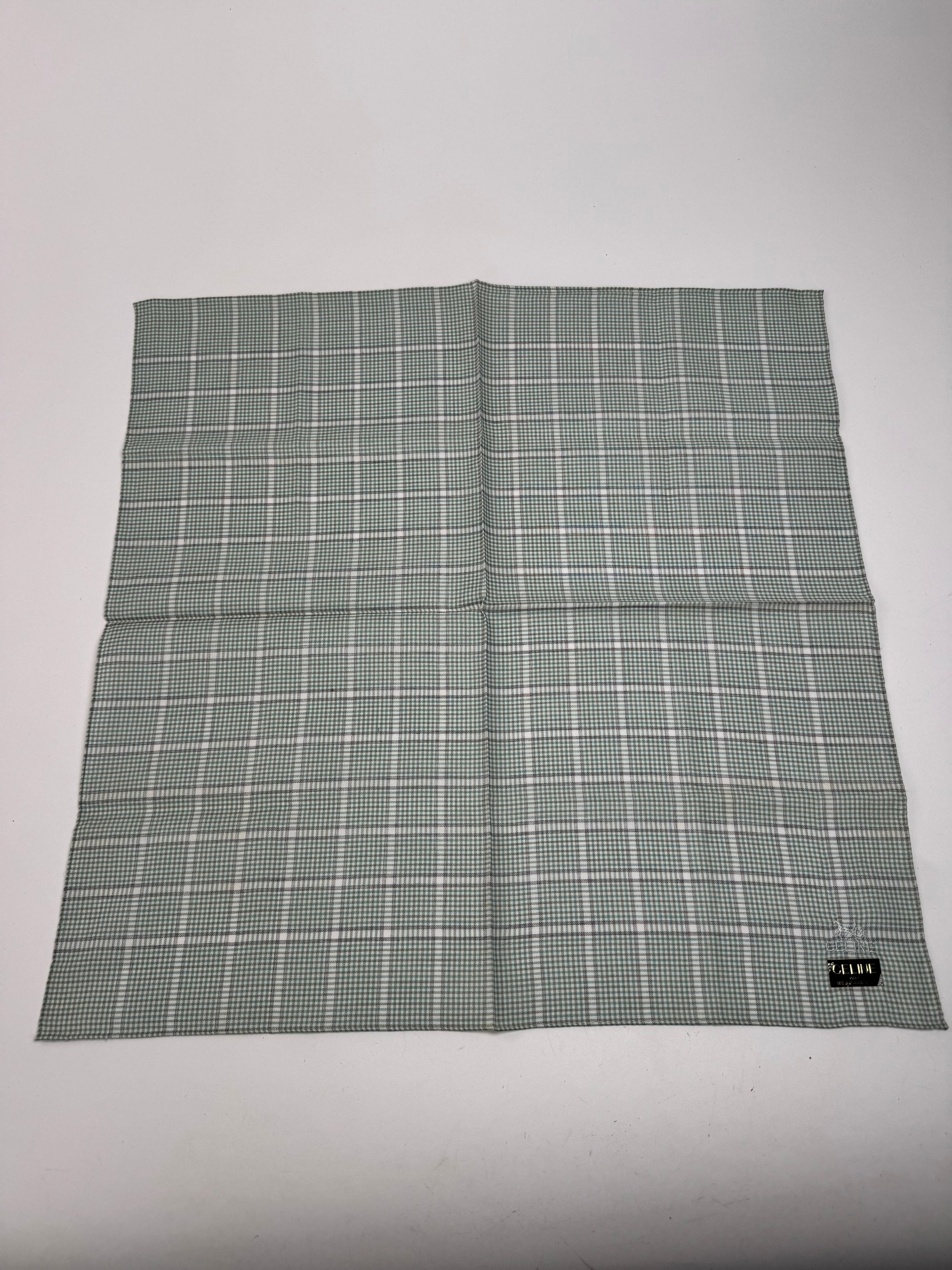Celine Vintage Checked scarf grey white Size ONE SIZE - 10 Thumbnail