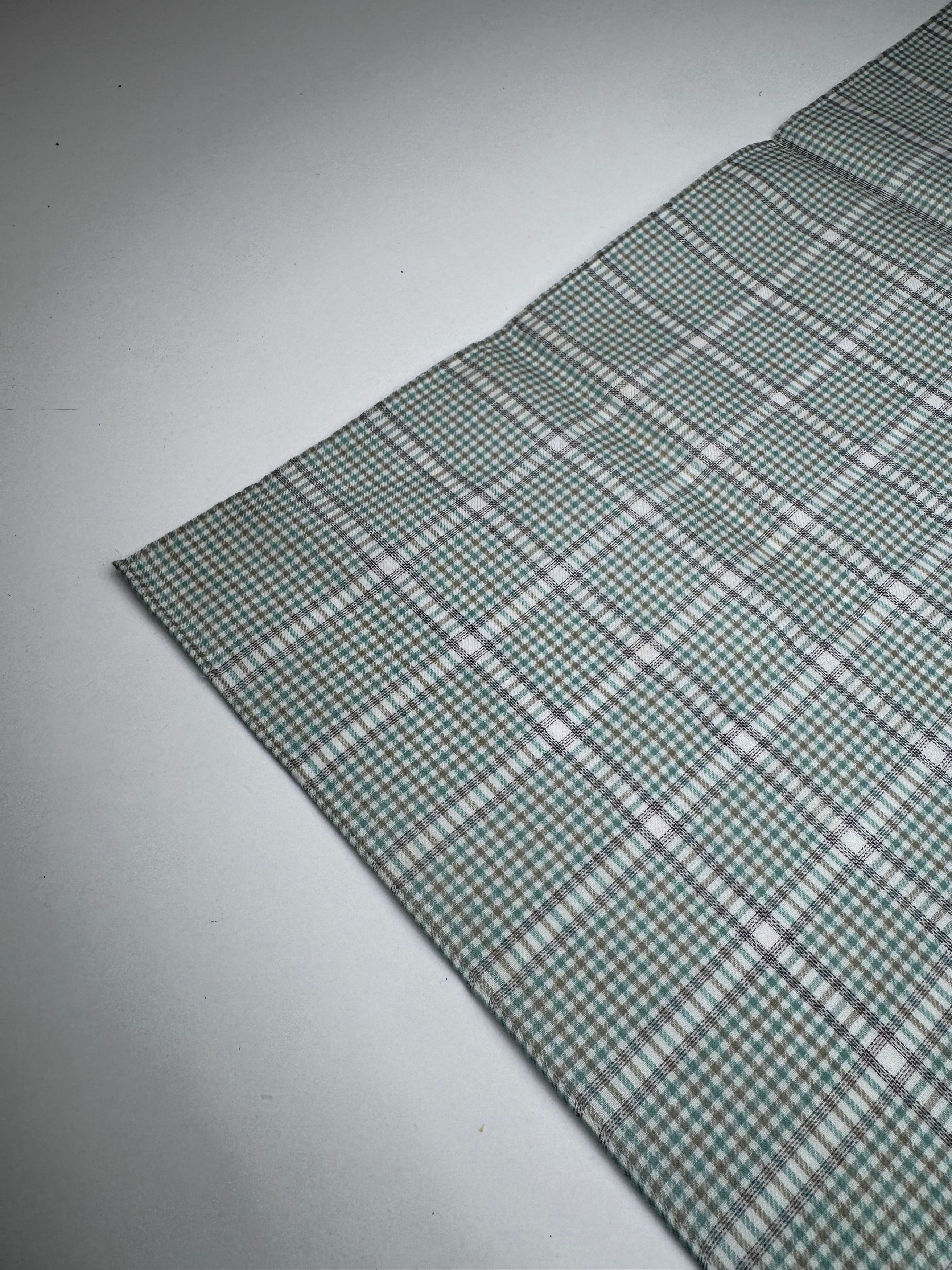 Celine Vintage Checked scarf grey white Size ONE SIZE - 5 Thumbnail
