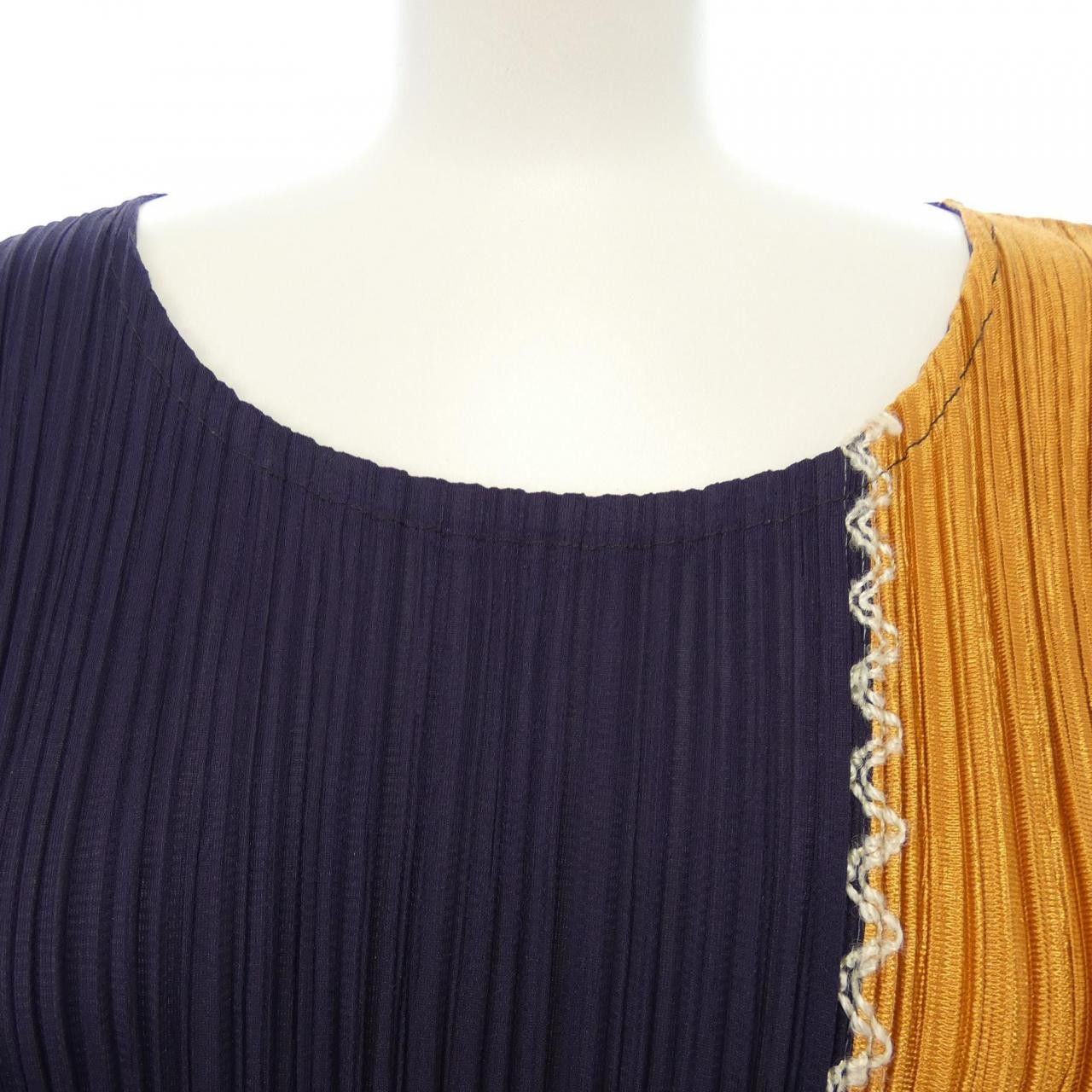 Other Other Pleats Please Patchwork Tunic Others Tops PP43-JT775 DUTY FREE for USA Size ONE SIZE - 4 Thumbnail