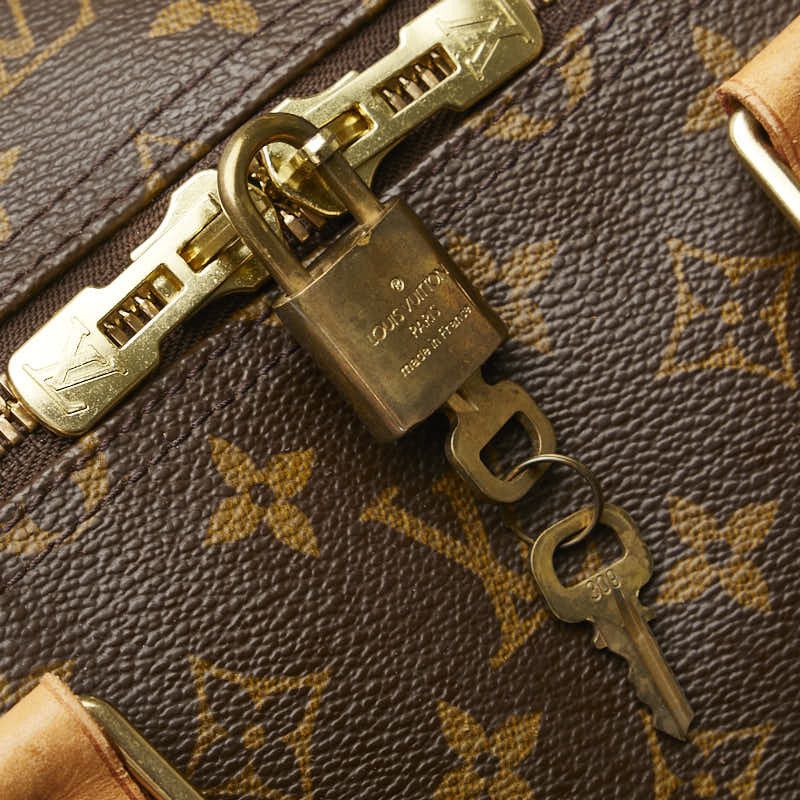Louis Vuitton Louis Vuitton Louis Vuitton Keepall Monogram Travel Bag Canvas Travel Bag M41424 DUTY FREE for USA Size ONE SIZE - 12 Thumbnail