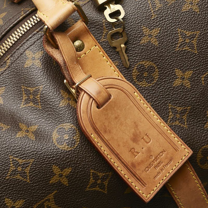 Louis Vuitton Louis Vuitton Louis Vuitton Keepall Monogram Travel Bag Canvas Travel Bag M41424 DUTY FREE for USA Size ONE SIZE - 13 Thumbnail