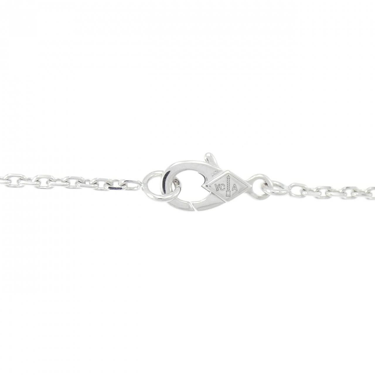 Van Cleef & Arpels Van Cleef & Arpels Van Cleef & Arpels Frivole Large 750 White Gold Diamond Necklace Metal Necklace VCARD25300 DUTY FREE for USA Size ONE SIZE - 5 Thumbnail