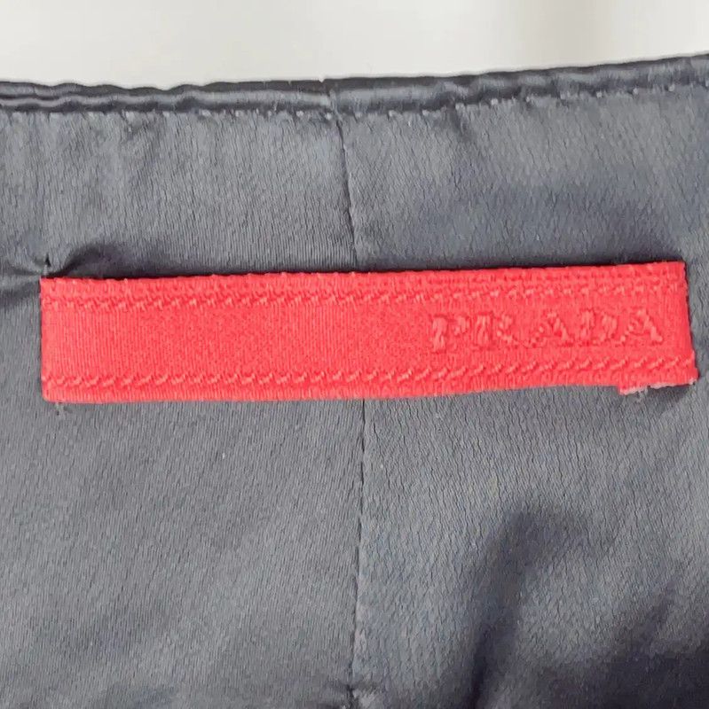 Prada Prada Women's Black Polyester Shorts Size 23" - 5 Thumbnail