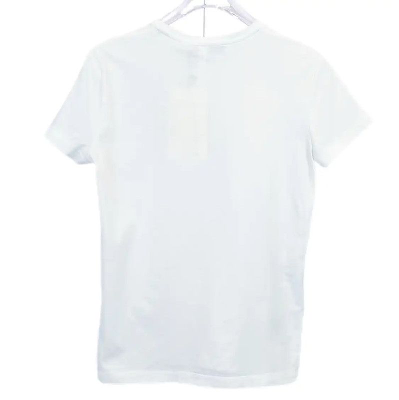 Prada Prada White Cotton Short Sleeve T-shirt Size S / US 4 / IT 40 - 2 Thumbnail