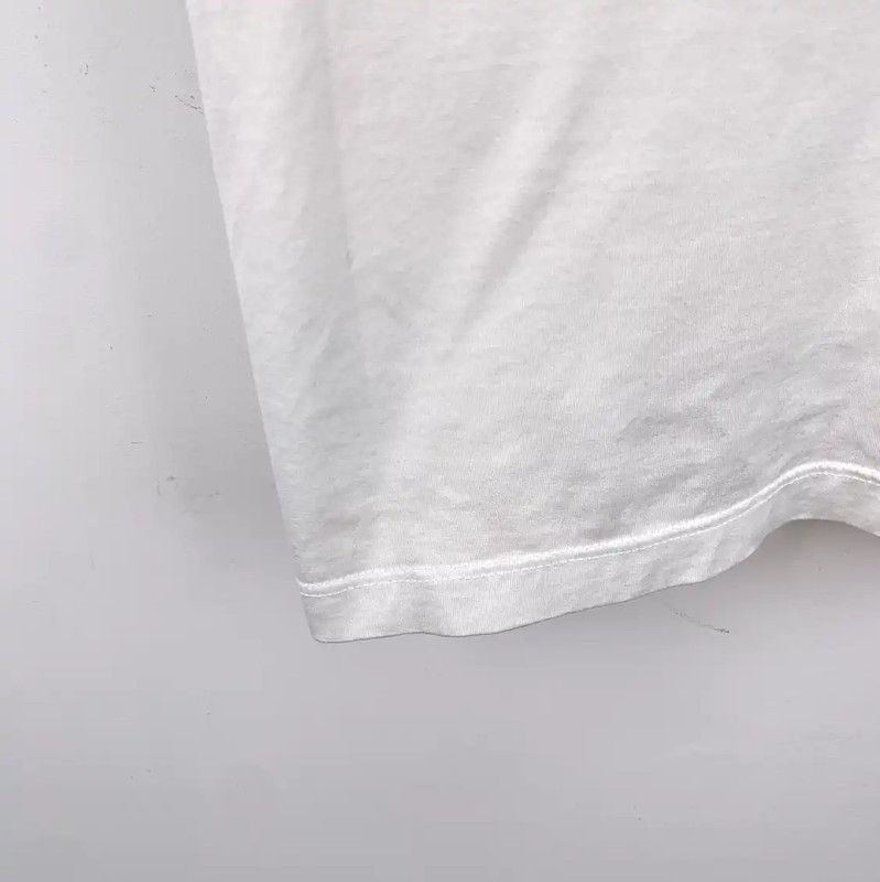 Prada Prada White Cotton T-Shirt for Women Size S / US 4 / IT 40 - 4 Thumbnail