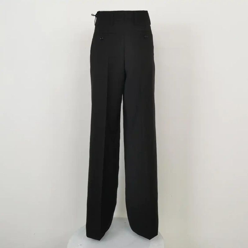 Prada Prada Black Wool Casual Pants for Women Size 28" / US 6 / IT 42 - 2 Thumbnail