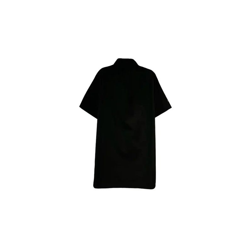 Prada Prada Black Cotton Summer Button-Up Shirt Size S / US 4 / IT 40 - 2 Thumbnail