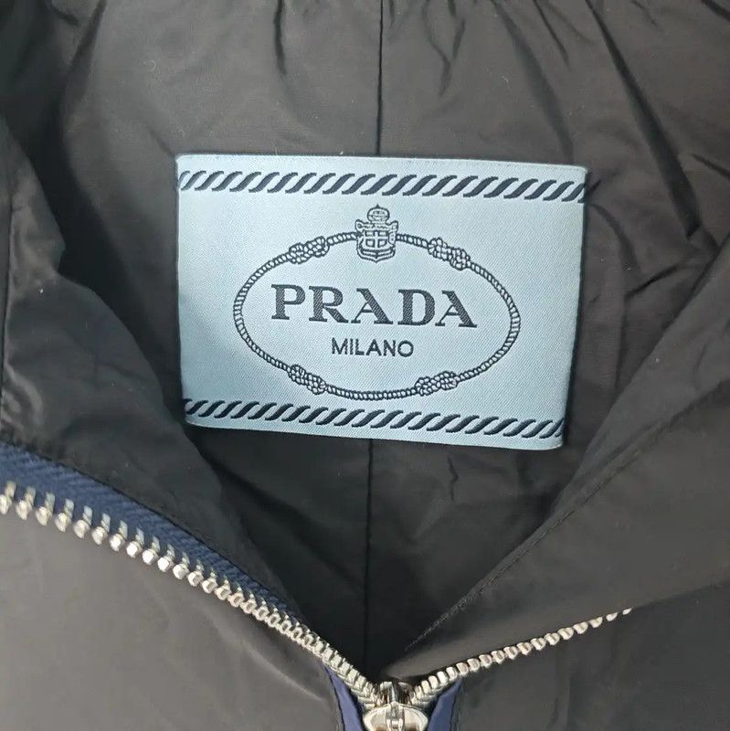 Prada Prada Black Nylon Lightweight Women's Jacket Size S / US 4 / IT 40 - 2 Thumbnail
