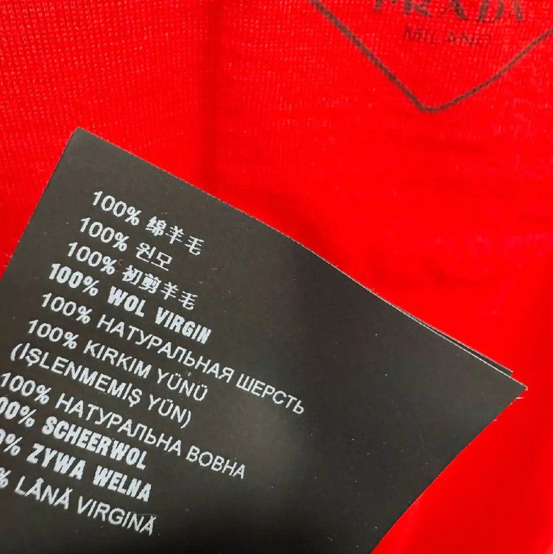 Prada Prada Summer Red Women's Short Sleeve T-Shirt Size S / US 4 / IT 40 - 2 Thumbnail