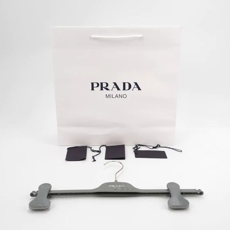 Prada Prada Casual Wool Logo Embroidered Pants Size 23" - 5 Thumbnail