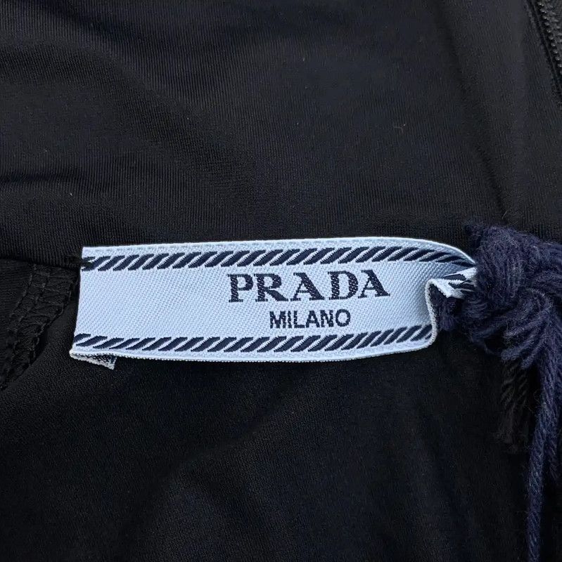 Prada Prada Black Nylon Women's Dress Size S Size S / US 4 / IT 40 - 7 Thumbnail