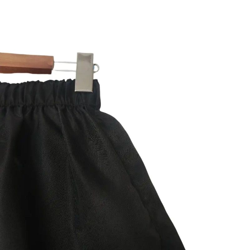 Prada Prada Black Nylon Women's Shorts Size 23" - 3 Thumbnail