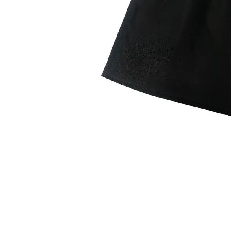 Prada Prada Black Nylon Women's Shorts Size 23" - 4 Thumbnail