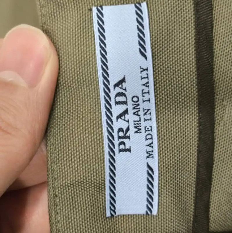 Prada Prada Olive Green Cotton Skirt for Women Size 25" / US 0 / IT 36 - 5 Thumbnail