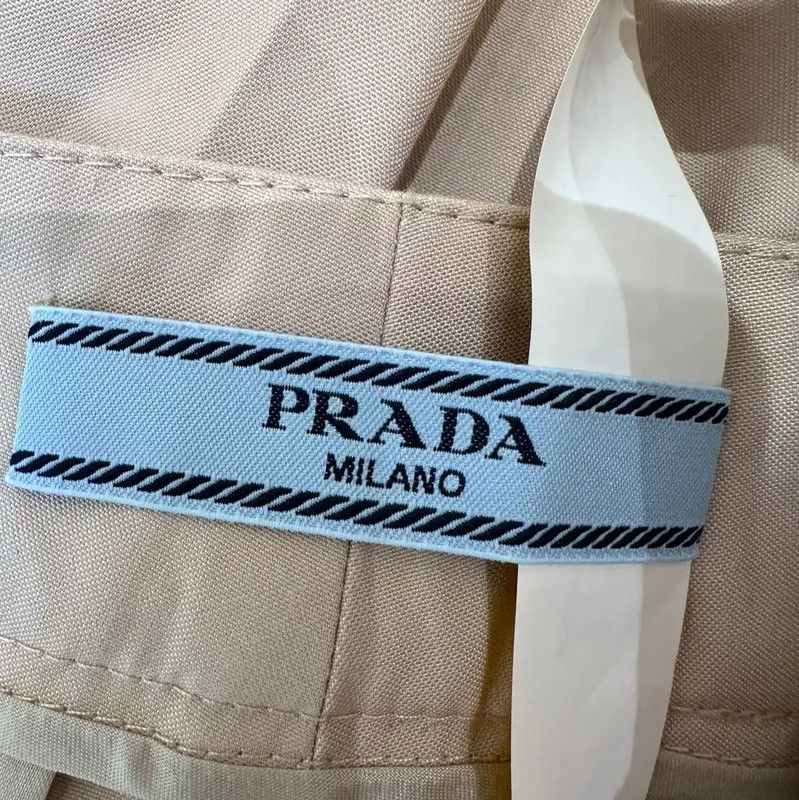 Prada Prada Women's Casual Pants in Khaki Size 23" - 3 Thumbnail