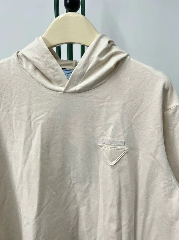 Prada Cream Long Sleeve Embroidered Dress