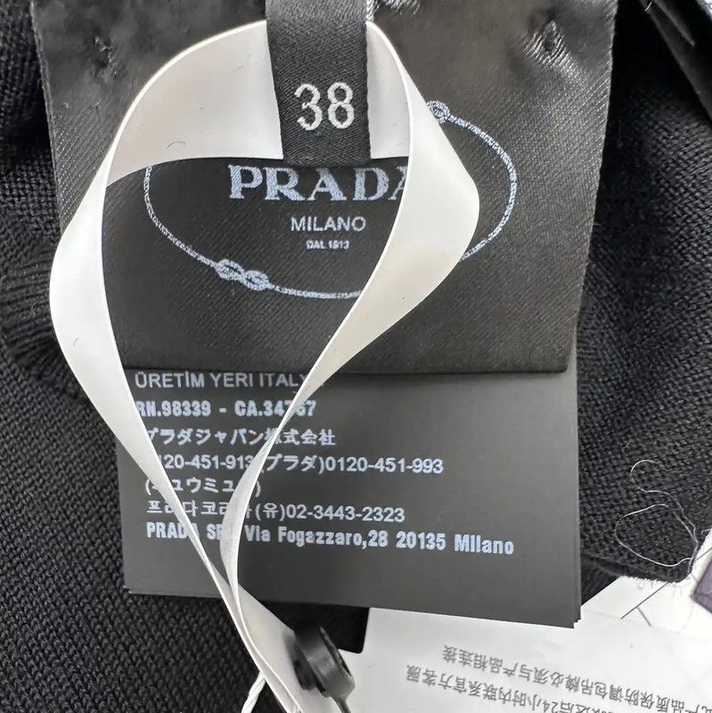 Prada Prada Women’s Black Knitted Sweater Size M / US 6-8 / IT 42-44 - 5 Thumbnail