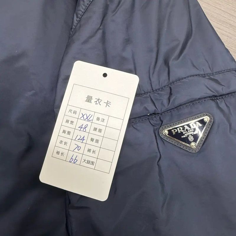 Prada Prada Navy Polyester Women’s Jacket Size XXL / US 16-18 / IT 52-54 - 9 Thumbnail