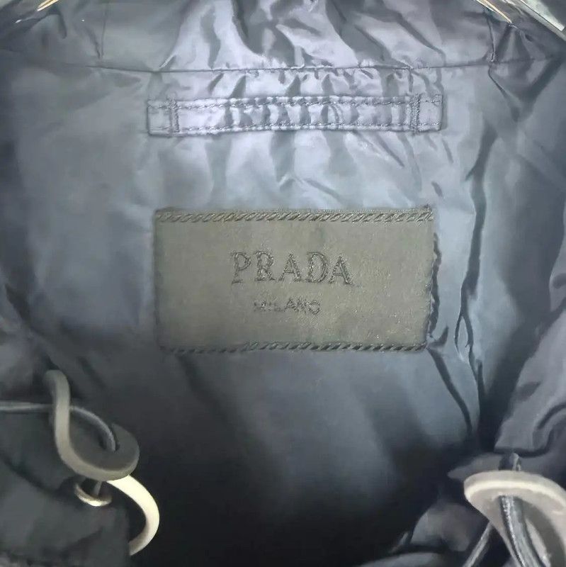 Prada Prada Navy Polyester Women’s Jacket Size XXL / US 16-18 / IT 52-54 - 7 Thumbnail