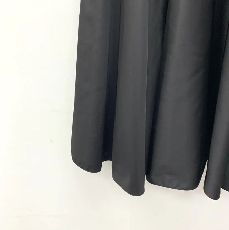 Prada Prada Black Women's Midi Skirt Size 22" - 4 Thumbnail