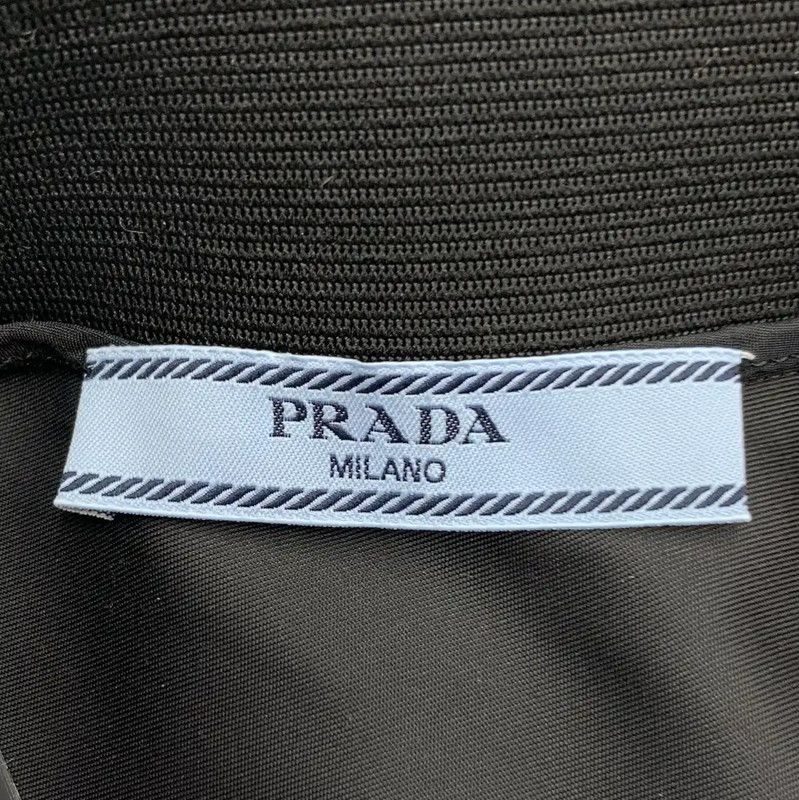 Prada Prada Black Women's Midi Skirt Size 22" - 6 Thumbnail