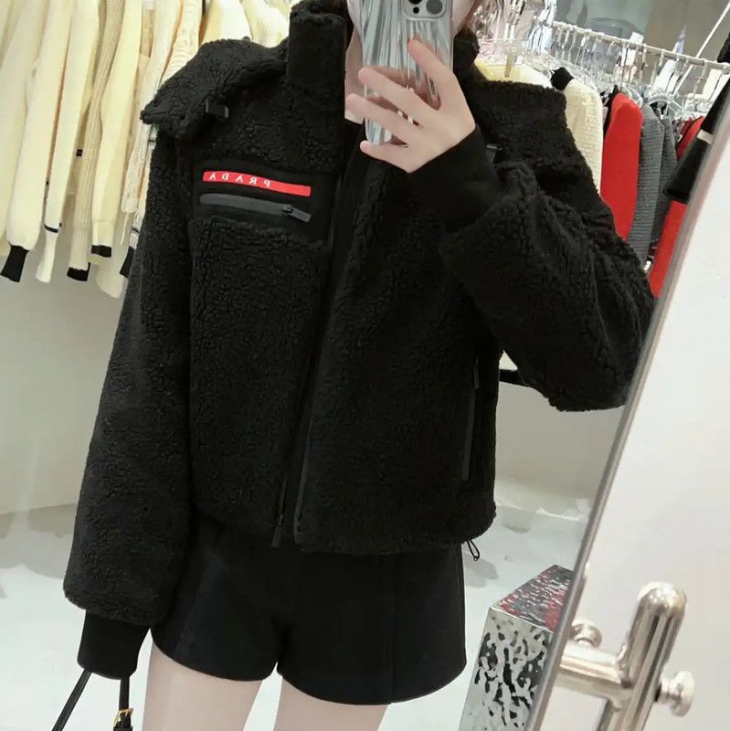 Prada Prada Black Logo Short Winter Jacket Size M / US 6-8 / IT 42-44 - 6 Thumbnail