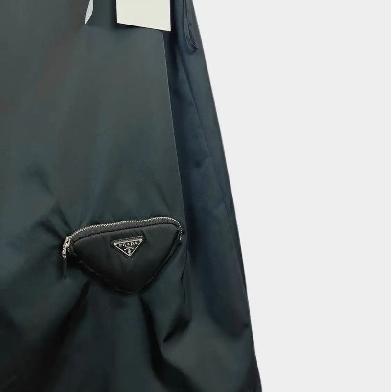 Prada Prada Summer Black Cotton Sleeveless Dress Size S / US 4 / IT 40 - 3 Thumbnail