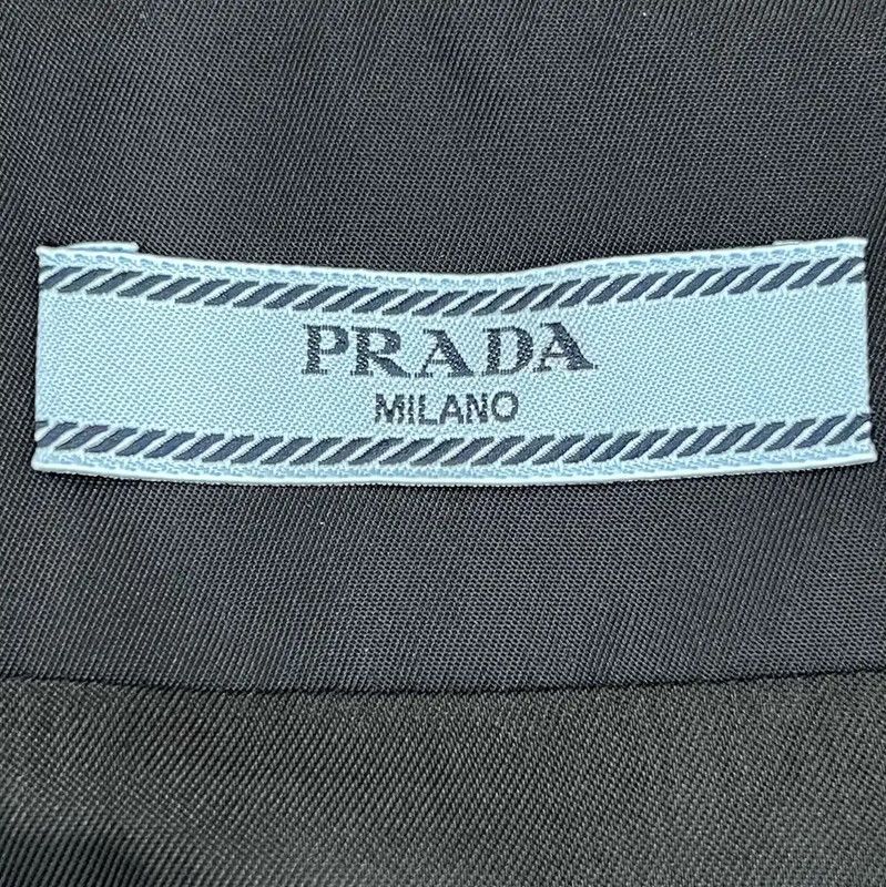 Prada Prada Summer Black Cotton Sleeveless Dress Size S / US 4 / IT 40 - 5 Thumbnail