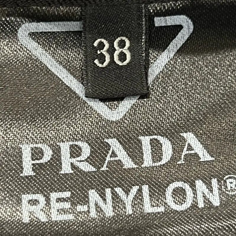 Prada Prada Summer Black Cotton Sleeveless Dress Size S / US 4 / IT 40 - 6 Thumbnail