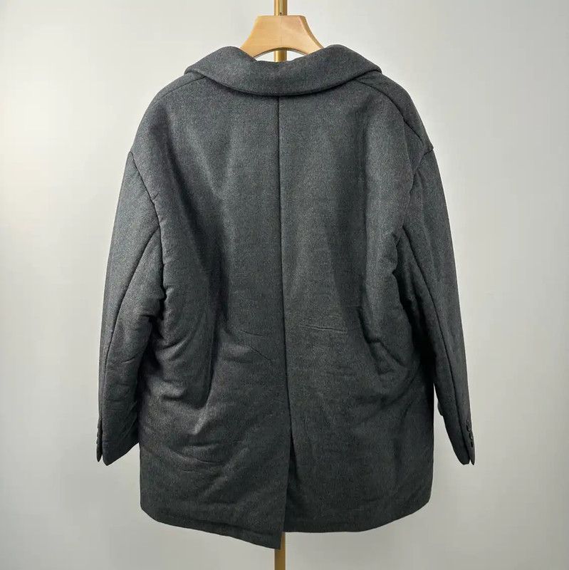Prada Prada Women's Black Gray Cotton Jacket Size S / US 4 / IT 40 - 2 Thumbnail