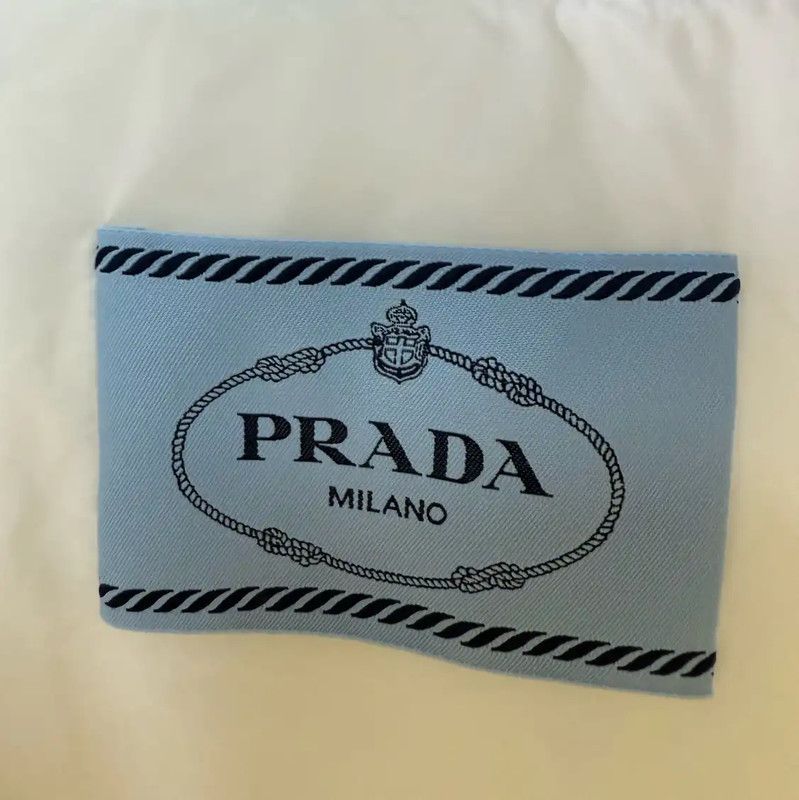 Prada Prada Cream Color Women's Jacket in Size L Size L / US 10 / IT 46 - 7 Thumbnail